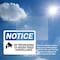Signmission No Trespassing 24-Hour Video Sign, Vinyl Decal, 10in W x 7in L, 2PK OS-2PACK-NS-D-710-L-14904 - alternate 6